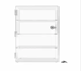 305displays 738713289985 Acrylic Countertop Display Case 12 Inch X 16 Locking Showcase
