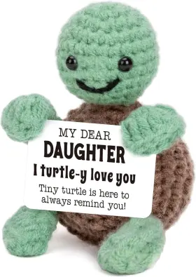 4thfarmes-t17 4thfarmes Mini Funny Turtle Daughter Gifts From Mom Dad Christmas Birthday For 4thfarmes-t17 4thfarmes Mini Funny Turtle Daughter Gifts From Mom Dad Christmas Birthday For