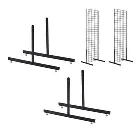 7riversart 653587078315 Black Wire Display Legs - 2 Pairs For Use With Any Existing 2ftw Grid Panels