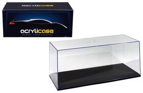 Acrylicase Fba 14003 Clear Display Show Case For 1/18 Diecast Car Black Base
