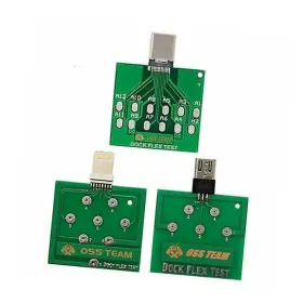 Mj104 Acxico 3pcs/set Mobile Phone Battery Power Charging Dock Flex Tester Repair T
