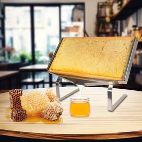 Aetwhy 0000212 Honeycomb Frame Display Stand Stainless Steel Honey Uncapping Hold... Fast Ship