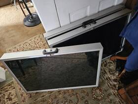 Alstate Mfg. Perth Amboy Nj Open...2 Large Size 34 Inch X 21 X3 Aluminum Allstate Display Show Case 3 Are Available Read