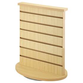 Amko Display Wd2ct Slatwall Merchandiser Rotating Countertop Spinning Rack Wi