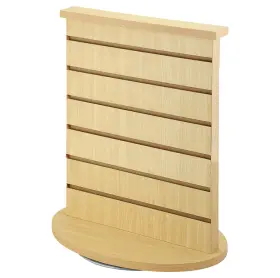 Wd2ct Amko Display Slatwall Merchandiser Rotating Countertop Spinning Rack Wi