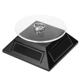 Antilog Antilog17kxucde6a-01 Jewelry Display Stand Solar Showcase 360 Degrees Turntable Rotating Watch Ph