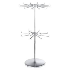 Apl Display Apl-e201 Display-display Stand 2 Tier Jewelry Holder Heavy Duty Adjust