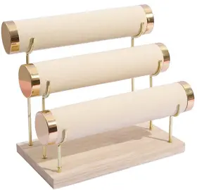 Ws-0008 Aqerimit Detachable Bracelet Holder Three Tier Racks Jewelry Display Stand Stylish V