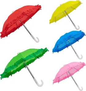 B081k8w1v8 Auear 5 Pack Cute Mini Small Umbrella Bright Varied Color Colors