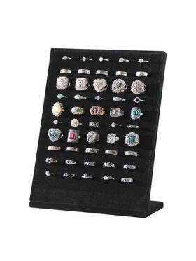 Ausalivan Ixcng0012 Ring Board Display Stand Velvet Jewelry Earring Organizer Holder For Selling