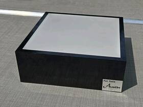 Austin Pedestals Sp0382 Black 11 Inch X 4 Lighted Display Base Retail Light Fixture