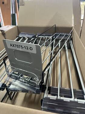 Axiom Ax7075-12-d Full Pallet Of 192 Expandable Wire Tray Adjustable Side Product Profit Pushers