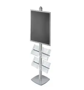 Azar 065247959962 Sky Tower Display Kit With 22w X 28h Snap Frame And Brochure Side Pockets Azar 065247959962 Sky Tower Display Kit With 22w X 28h Snap Frame And Brochure Side Pockets