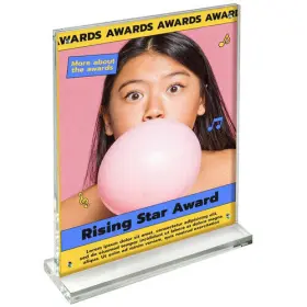 104770-gs Azar Displays Slim Deluxe Acrylic Block Frame 11 Inch X 14 On 104770-gs Azar Displays Slim Deluxe Acrylic Block Frame 11 Inch X 14 On