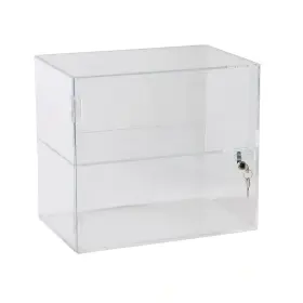 Azar Displays 705353985102 Lockbox Countertop Display Case Acrylic Clear