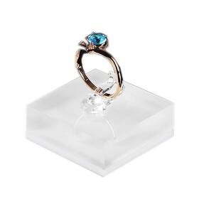 Babyhuih B-2ss308753 Clear Acrylic Ring Earring Display Jewelry Holder Rings Clips Stand R