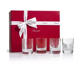 2812728 Baccarat Baccart Rock Glass Clear 3.1 X 4.1 Inches 8 10.5 Cm