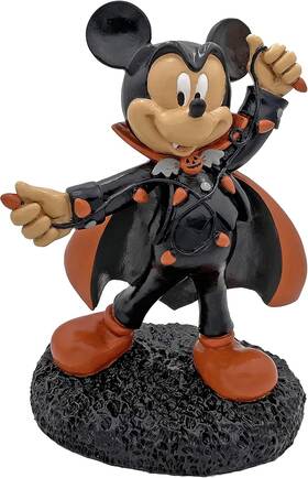 Backyard Glory 06-539-32 Disney Mickey Mouse Dracula Costume Halloween Outdoor Garden Statue 8 Varies