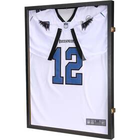 Baijiali 768771953634 Jersey Wooden Frame Display Case -shadow Box With 98% Uv Protection