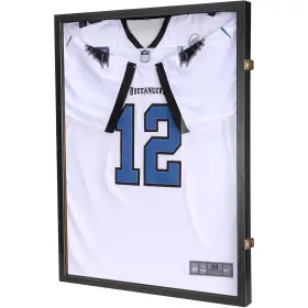 Baijiali 768771953634 Jersey Wooden Frame Display Case -shadow Box With 98% Uv Protection