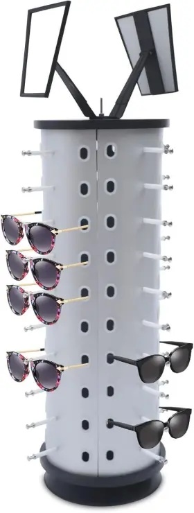 Bananun 800689634431 40 Pairs Rotating Glasses 360 Counter Top Sunglasses Display Rack