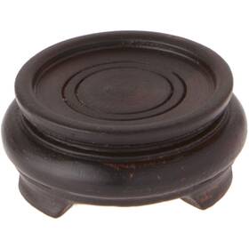 Bards Bb66-0002-6 Dark Wood Decorative Base 1.25 Inch H X 2.875 W D Pack Of 6