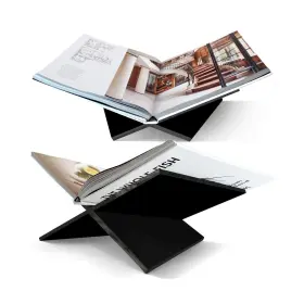 Baseline Igr 065008931416 Large Black Acrylic Book Stand 12.5 Inch X 9.5 5.5 H... Fas