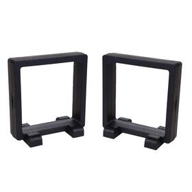 Bleiou Nb992f 10 Pack 3d Floating Display Frame Stand Holder Coin Chip Jewelry Pin D