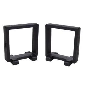 Nb992f Bleiou 10 Pack 3d Floating Display Frame Stand Holder Coin Chip Jewelry Pin D