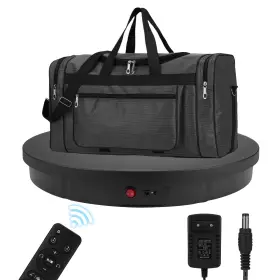 Bk-52cm Bosgladek Motorized Rotating Display Stand 360 Degree Automatic Black