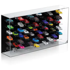 Rry-briwooody-1287 Briwooody 1/64 Diecast Display Case Acrylic Model Car Vertical And