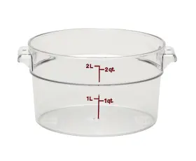 Rd1826cwh135 Cambro Display Rectangular 18 Inch X 26 With Hinge Clear Case Of 1