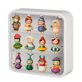 Chistepper 727370932334 Clear Display Case For Figures Wall-mounted Doll Storage Box Cabinet Organiz