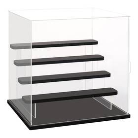 Choowin Qjd 5-he-cho-us 5 Tier Clear Acrylic Display Case For Collectibles Mini Figures Pop M
