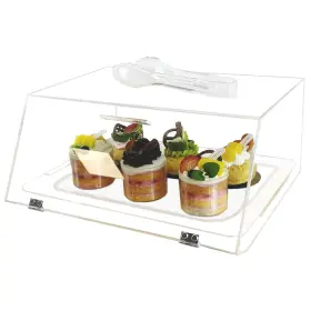 Lj039k Cityjoy Stackable Bakery Display Case Acrylic Pastry Counter Top Box Organize