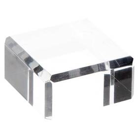 Collecting Warehouse Ad1106 Clear Polished Acrylic Square Beveled Display Base 2 Inch W X D 1