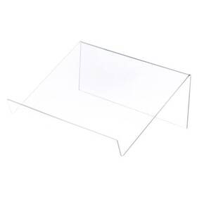 Collecting Warehouse Ad2503 Clear Acrylic Slightly Elevated Book Display Stand With.5 Inch 12 X 9 4.5 1