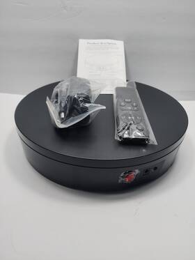 Comxim Mtxrjdgelv2-k11 Cinnvoice Motorized Rotating Display Stand 11.8 Inch 360 Degree Turntable