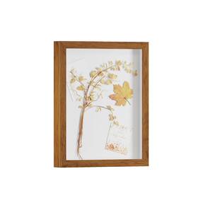 Demaike Sb-c303 11x14 Shadow Box Frame Display Case With Real Glass 3d Picture For Mem