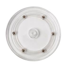 Dgtangyin Transparent-4in-zp 4 Inch Small Lazy Susan Turntable Acrylic Ball Bearing Rotating Tray For Spic
