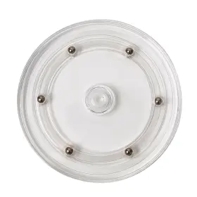Transparent-6in-zp Dgtangyin 6 Inch Small Lazy Susan Turntable Acrylic Ball Bearing Rotating Tray For Spic