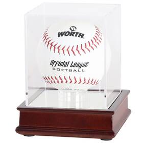 Displaygifts B15-che Pro Uv Softball Display Case Holder Stand Baseball