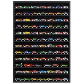Displaygifts Hw10-bl Open Front Hot 1 64 Scale Toy Cars Wheels Matchbox Display Case