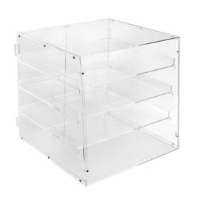 Dyrabrest A060 3 Tray Pastry Display Case Commercial Countertop Bakery With Rea