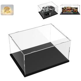 Elepure 788391733300 Thickened Clear Acrylic Display Case For Lego 75375 Millennium Falc... Fast Ship