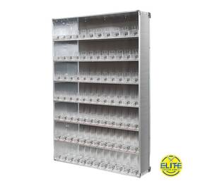 Elite Kitchen Supply 105-73.5s 29 Inch 385 Pack Cigarette Tobacco Display Rack Transparent Shelf