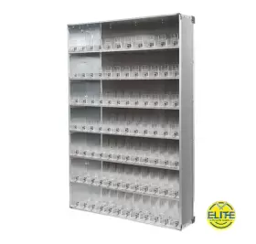 105-73.5s Elite Kitchen Supply 29 Inch 385 Pack Cigarette Tobacco Display Rack Transparent Shelf 105-73.5s Elite Kitchen Supply 29 Inch 385 Pack Cigarette Tobacco Display Rack Transparent Shelf