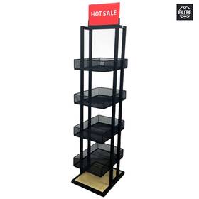 Elite Kitchen Supply Sds4 48 Inch Display Shelves Stand Convenience Store Beverage Rack Retail Racks 4 Tier