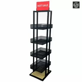 Sds4 Elite Kitchen Supply 48 Inch Display Shelves Stand Convenience Store Beverage Rack Retail Racks 4 Tier