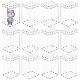 Enenes 715968444451 12 Pack Display Case Free Standing Clear Cabinet Showcase For Mini Pop Figur